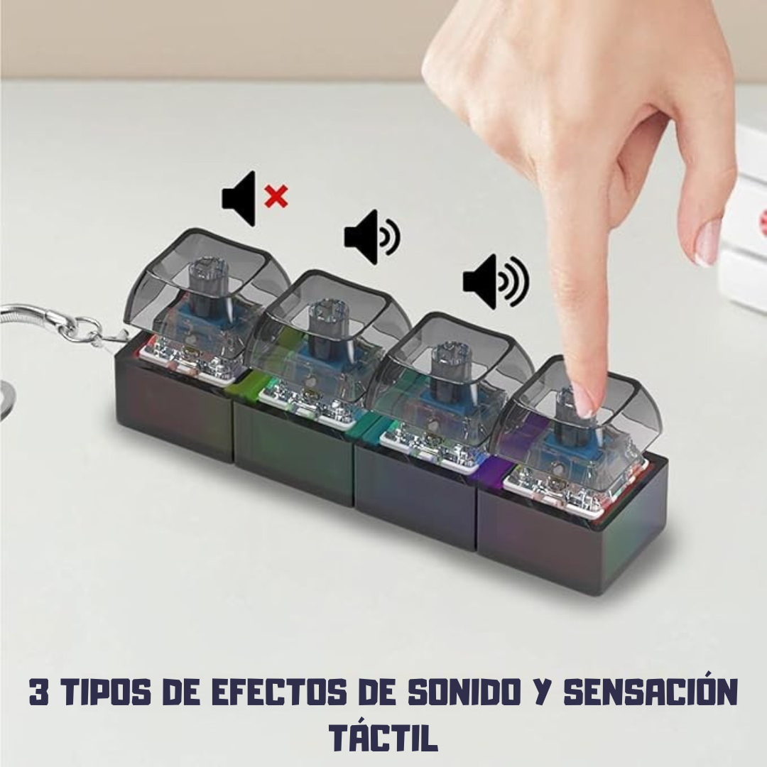 KeyZen™ – Mini Teclado Anti-Estrés